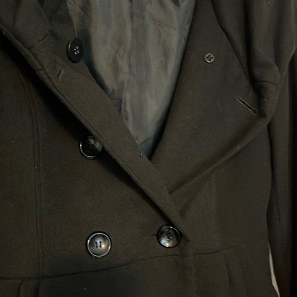 New York and Company Size Small Black Coat - Picture 11 of 13